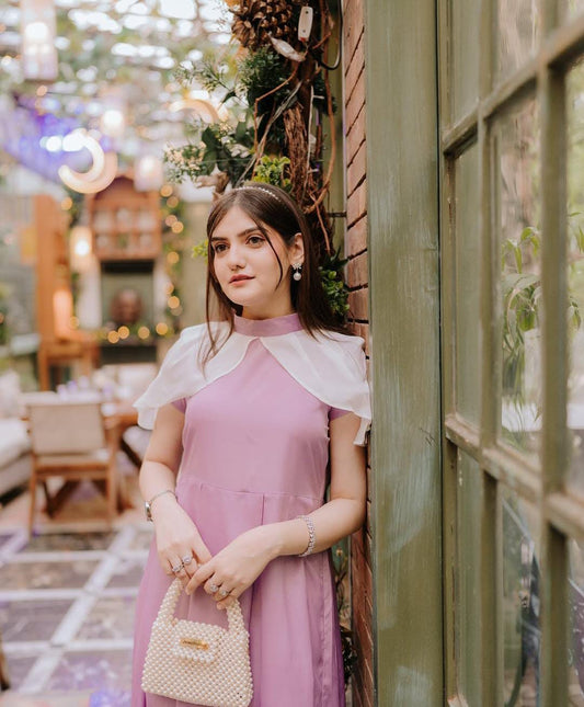 PINK ELEGANT FROCK