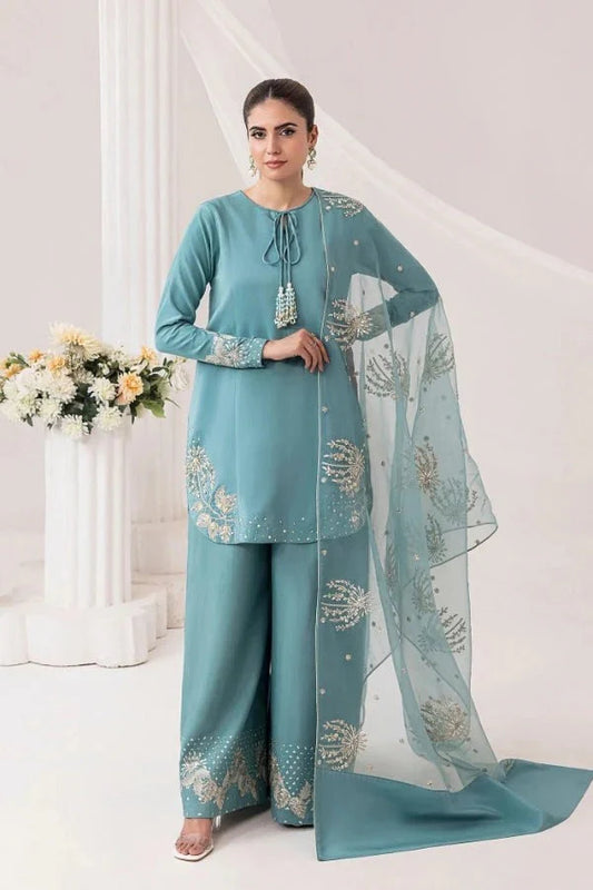 Mehrnaz – Luxury Raw Silk 3PC