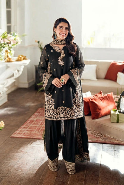 Aiza - Embroidered Farshi Shalwar 3PC