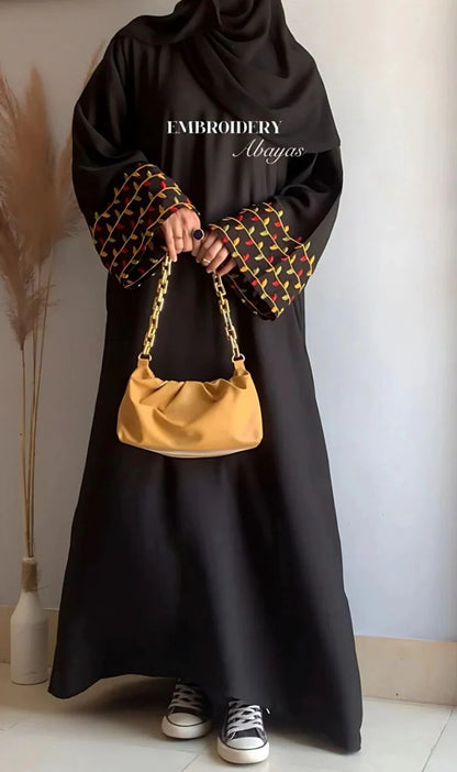 EMBROIDERY ABAYA