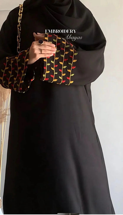 EMBROIDERY ABAYA