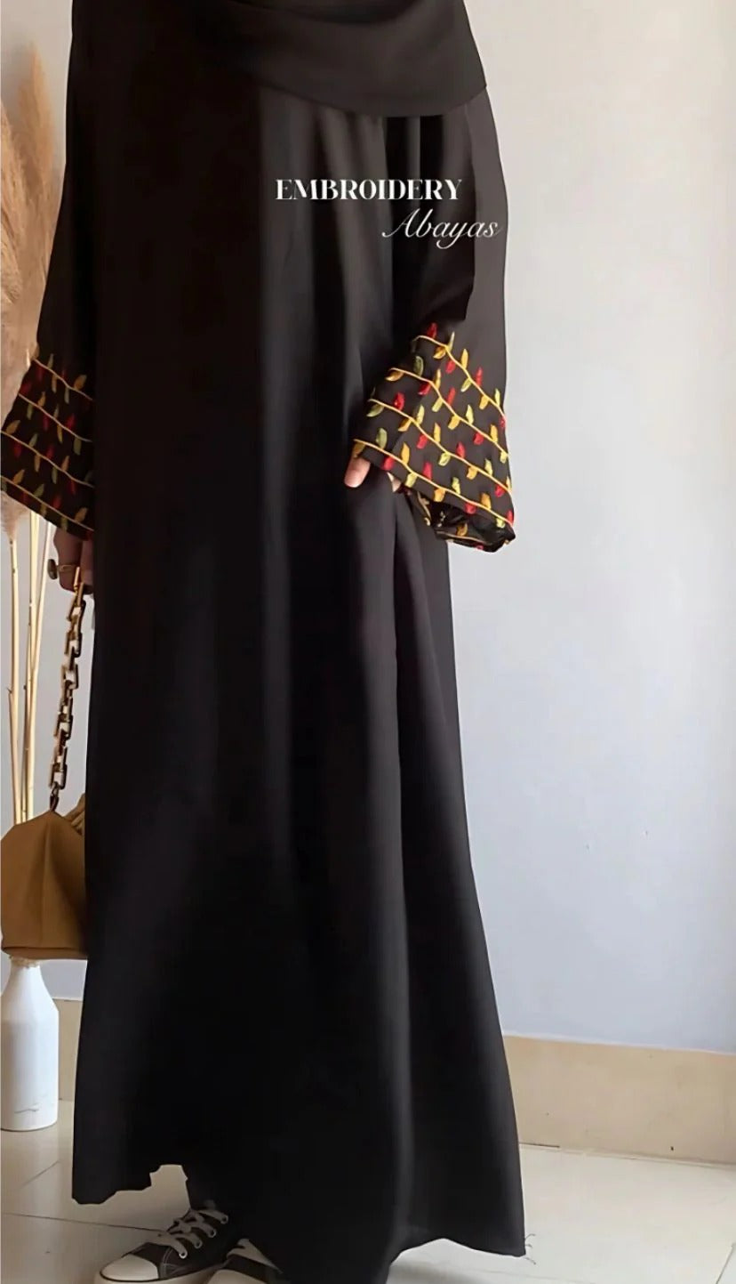 EMBROIDERY ABAYA