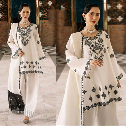 Gulrukh– Embroidered Farshi Shalwar 3PC