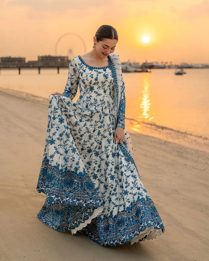 Falak Printed Maxi 3-piece