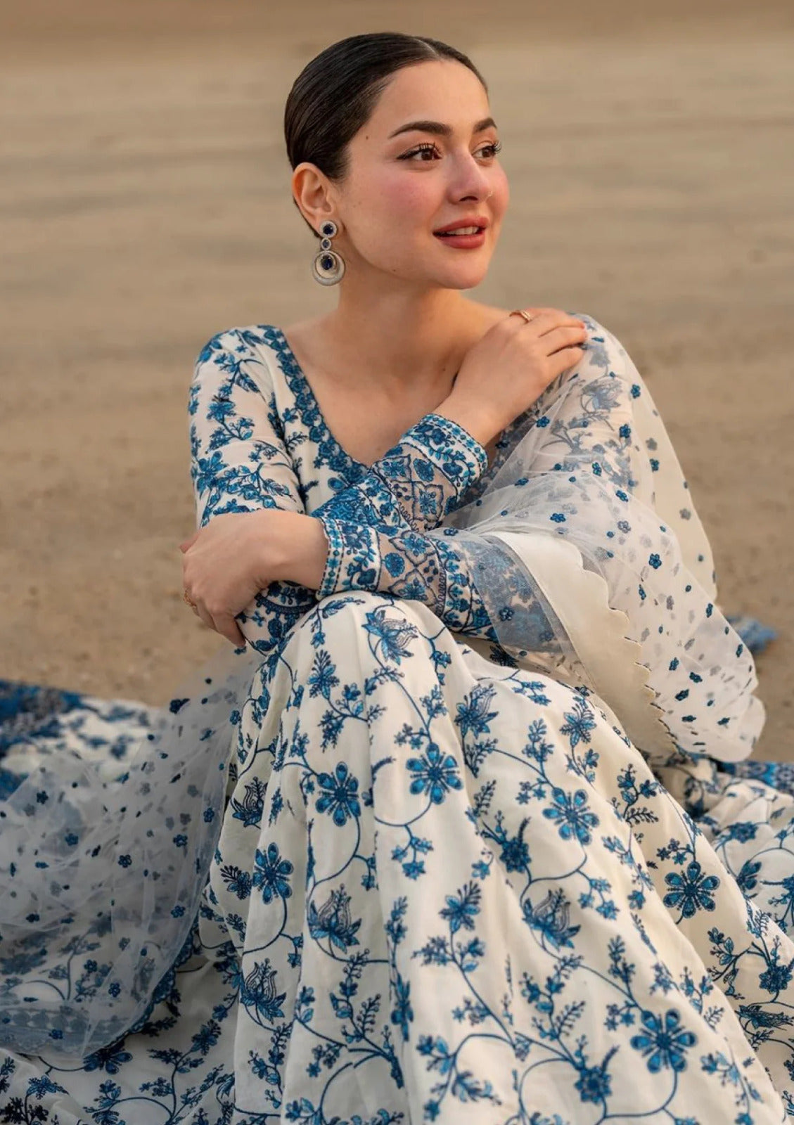 Falak Printed Maxi 3-piece