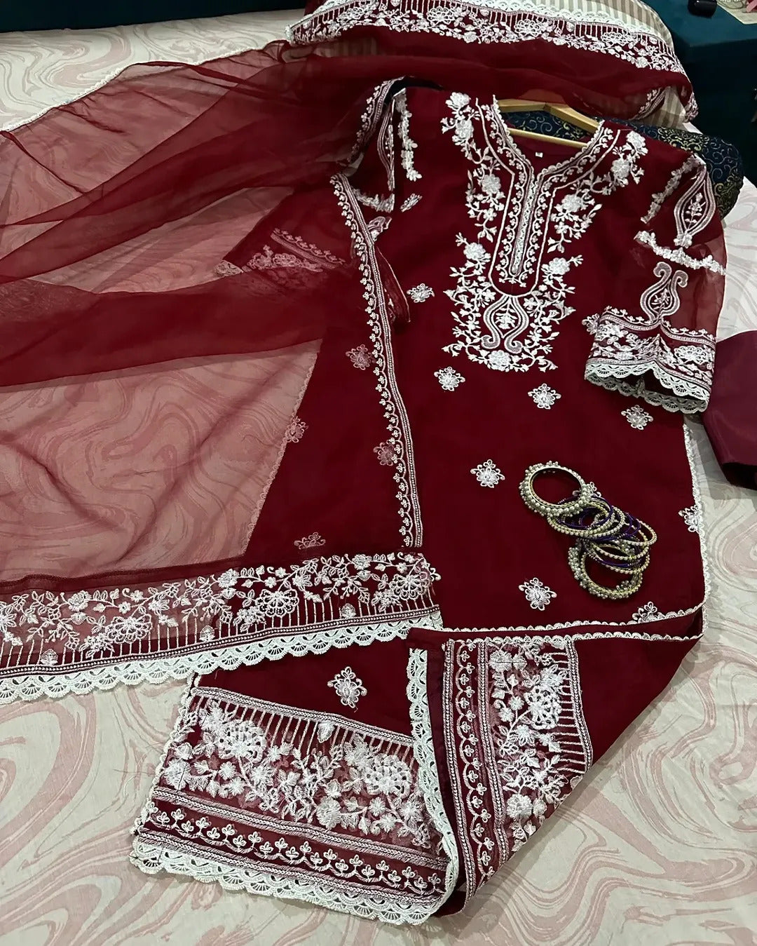 Mahrosh– Luxury Organza 3PC