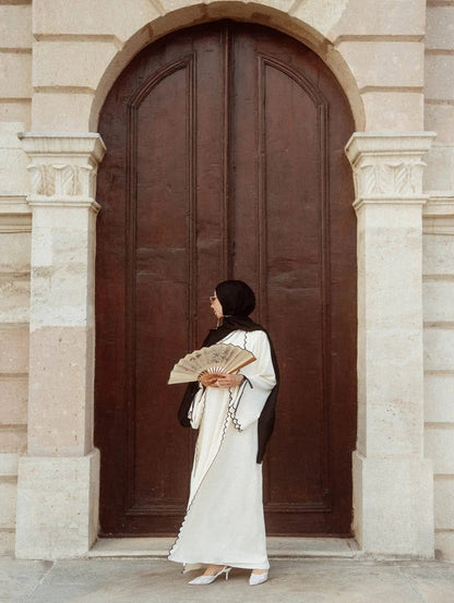 Ribbon Abaya with Stroller
