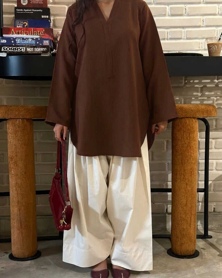 Alina – Cotton Farshi Shalwar 2PC